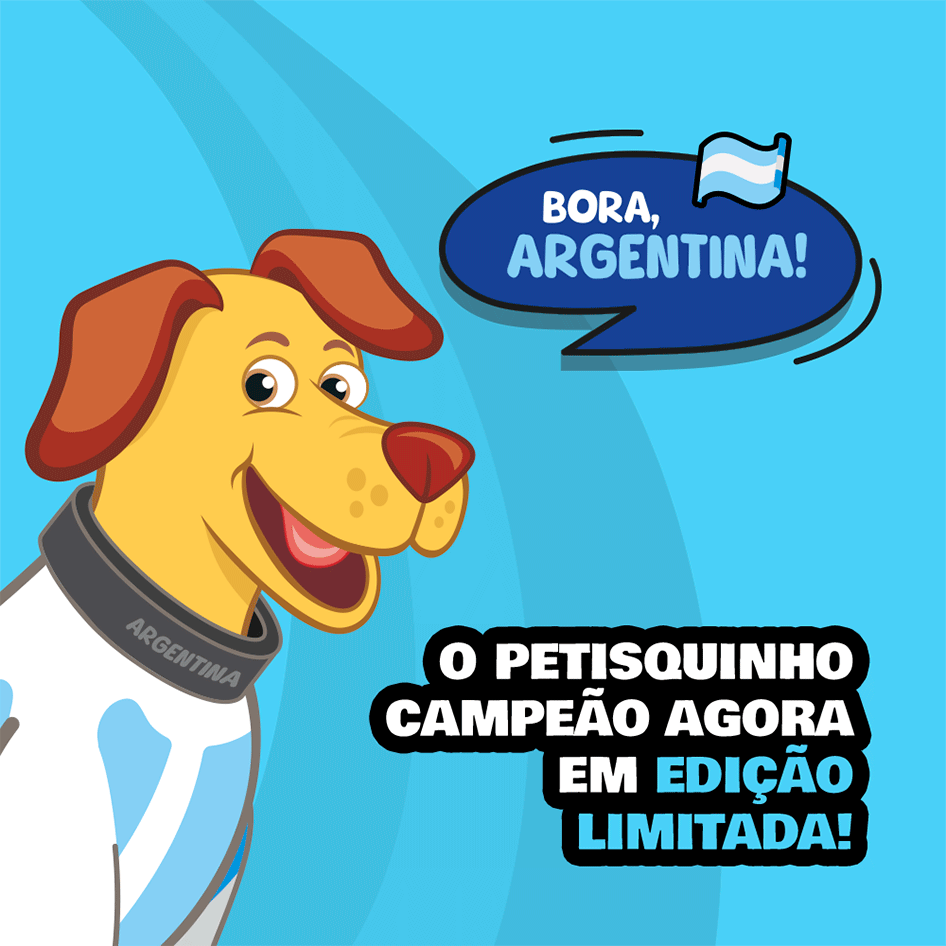 Bifinho Petiscão Argentina para Cães Sabor Churrasco - 60 g
