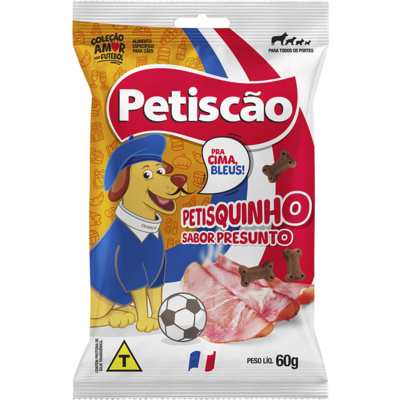 “Biscoito Petiscão França para Cães Sabor Presunto”