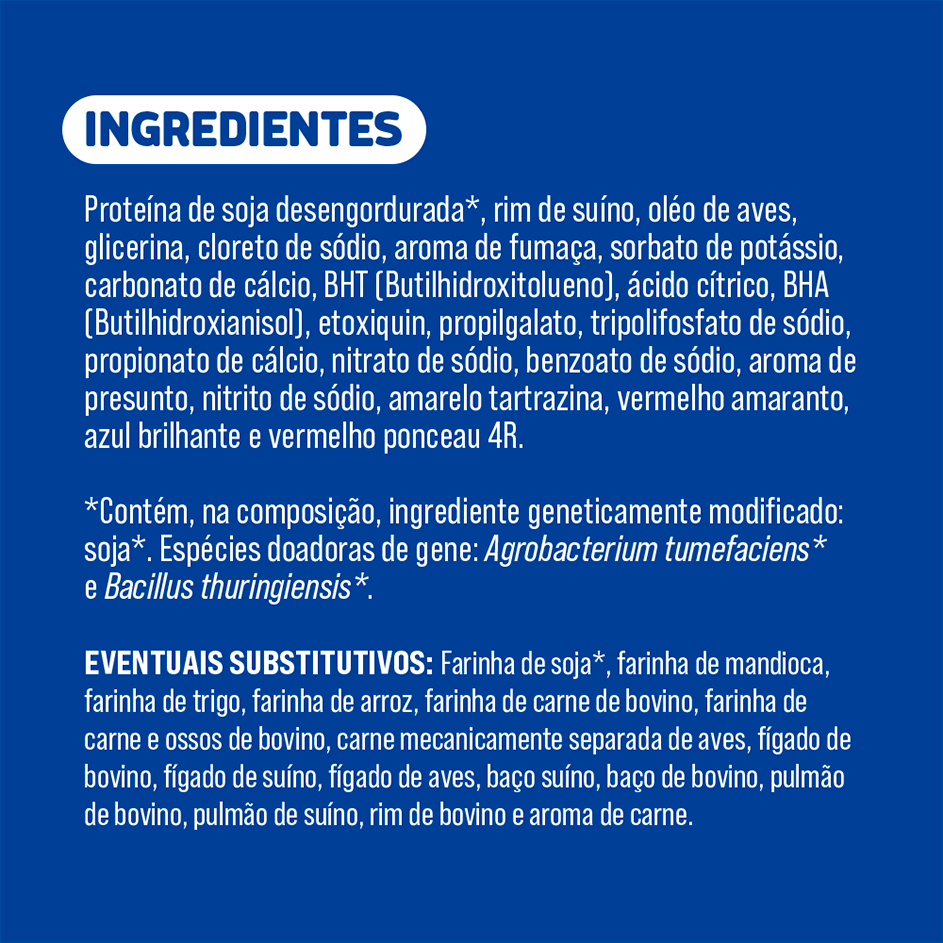 Bifinho Petiscão França para Cães Sabor Presunto - 60 g