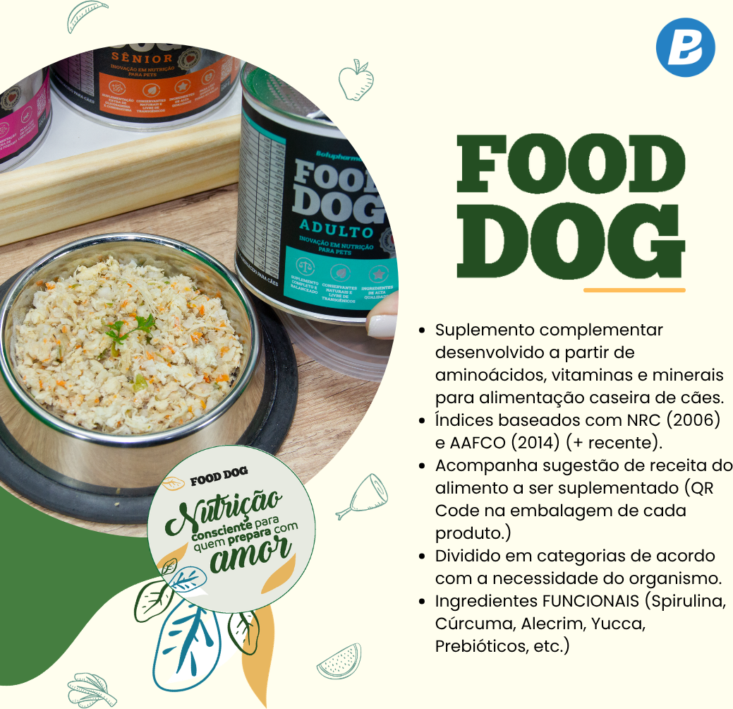 Suplemento Vitamínico Botupharma Pet Food Dog Sênior - 100 g