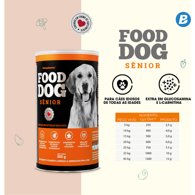Suplemento Vitamínico Botupharma Pet Food Dog Sênior