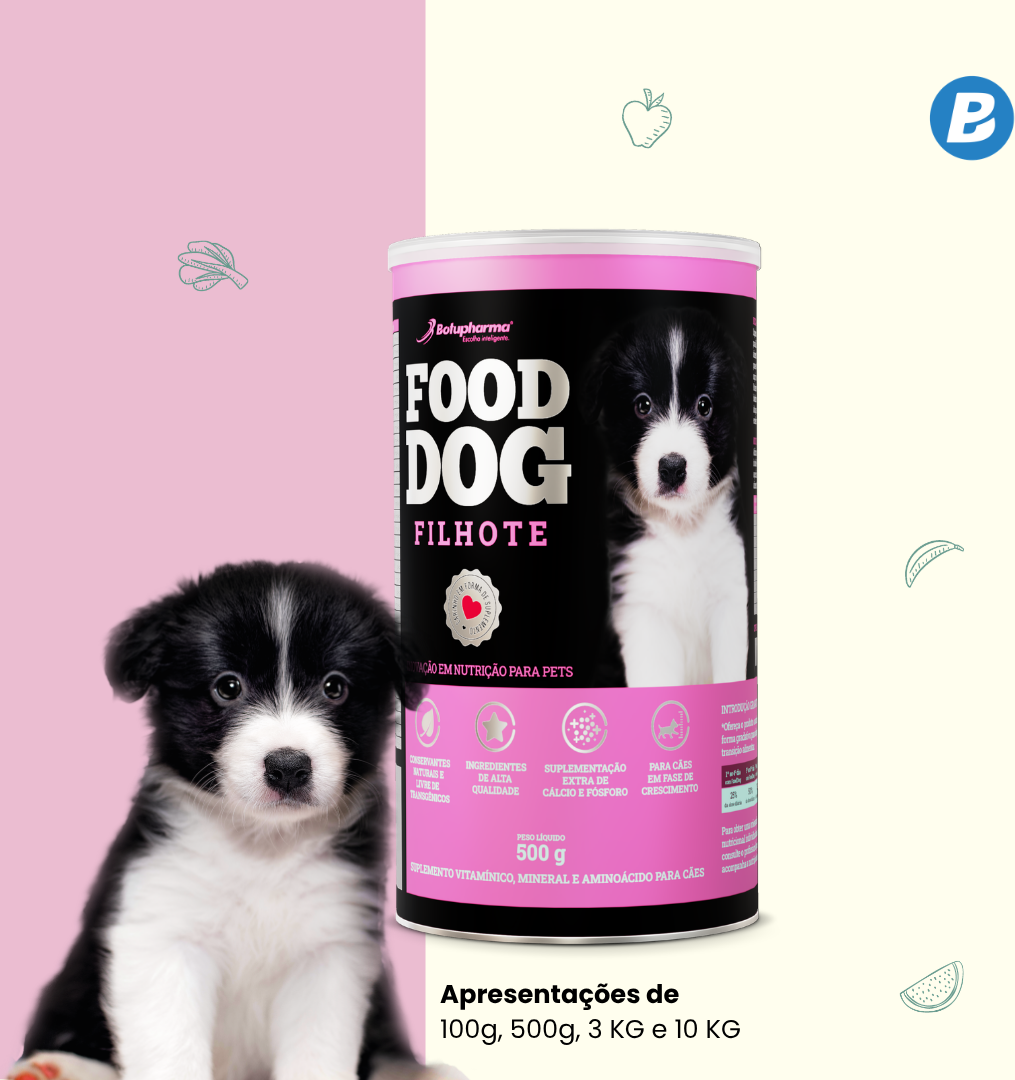 Suplemento Vitamínico Botupharma Pet Food Dog Crescimento - 100 g
