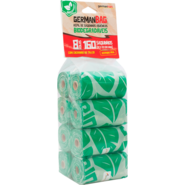 Kit Cata Caca Germanhart Bio Verde com Refil - 8 Rolos
