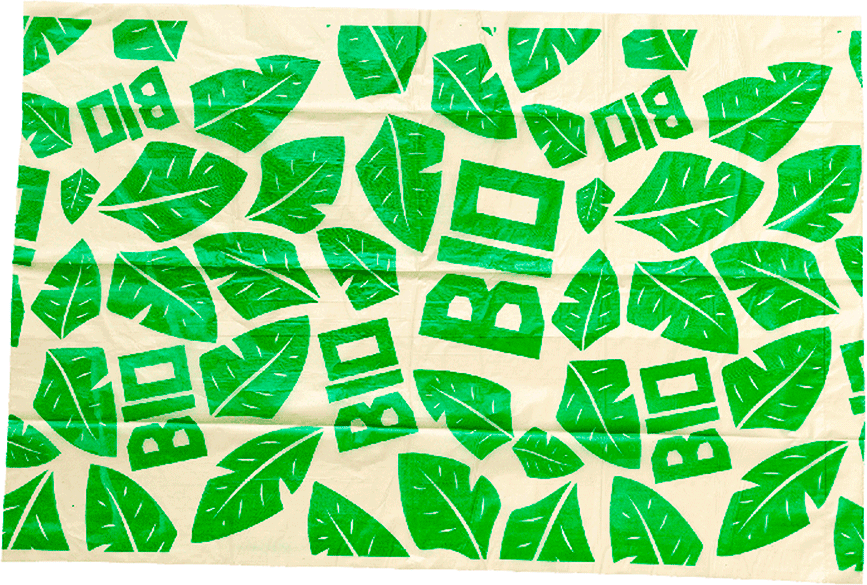 Kit Cata Caca Germanhart Bio Verde com Refil - 8 Rolos
