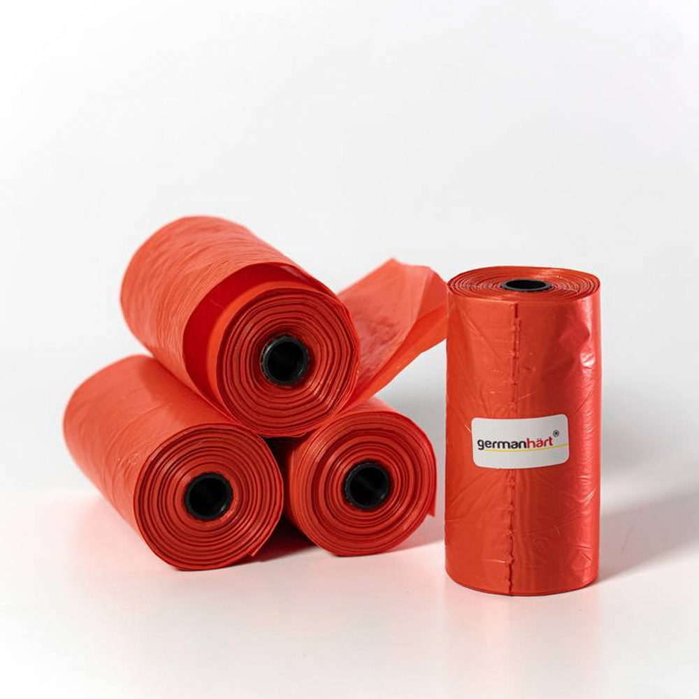Kit Cata Caca Germanhart Vermelho com Refil - 4 Rolos