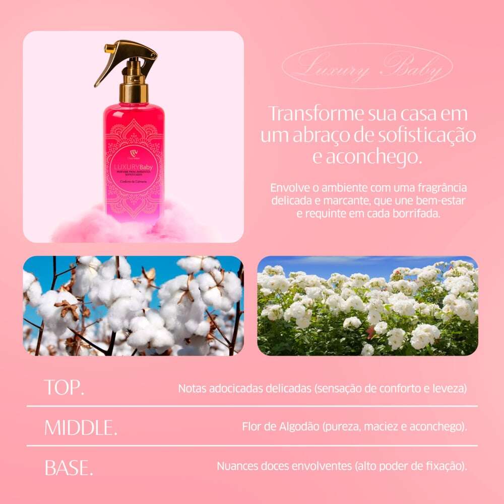 Aromatizante CleanNew Spray Baby Luxury - 260 mL