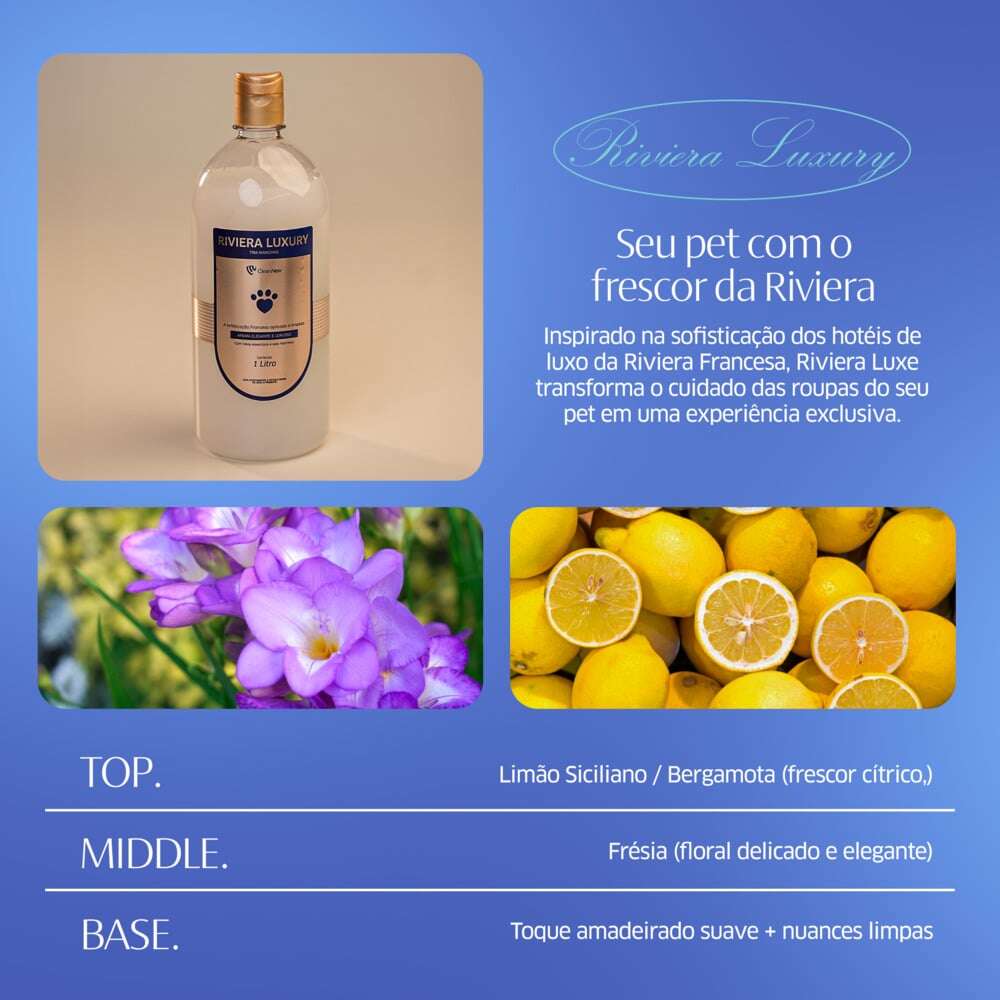 Tira Manchas Líquido CleanNew Concentrado Riviera Luxury - 1 Litro