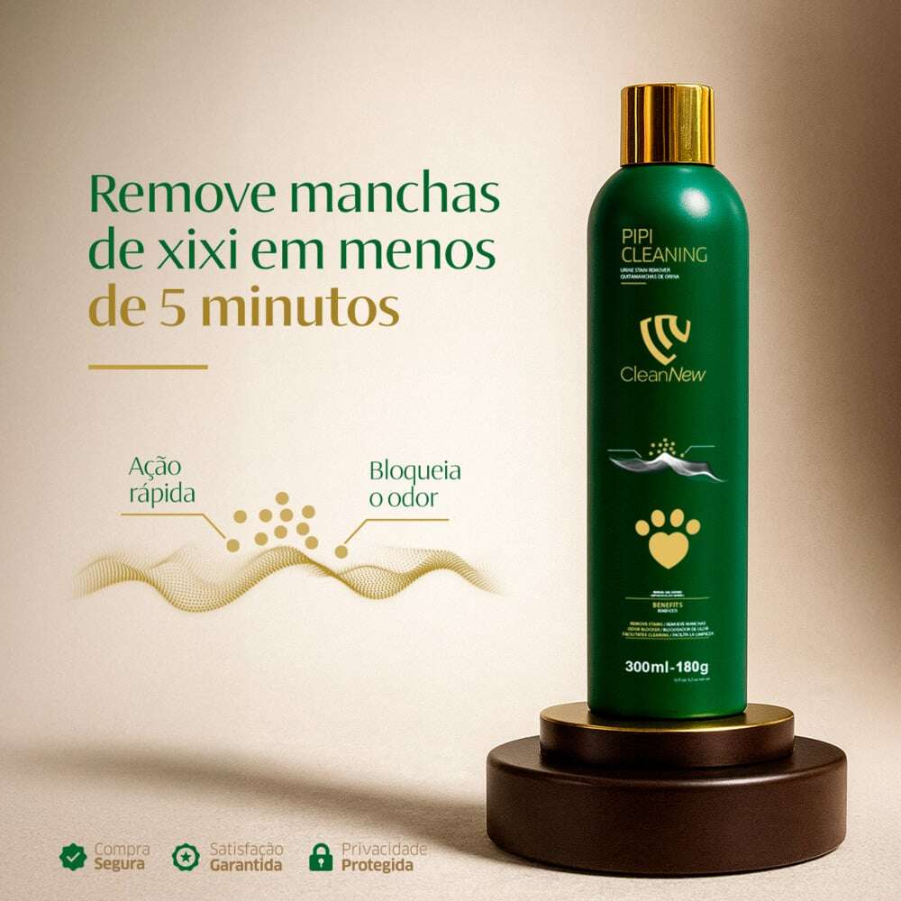 Espuma de Limpeza CleanNew Pipi Cleaning - 300 mL