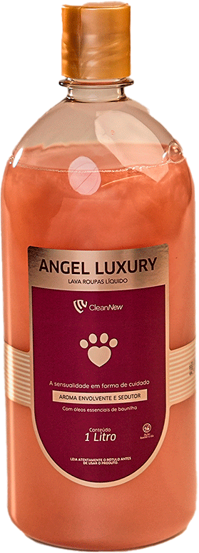 Lava Roupas Líquido CleanNew Ultra Concentrado Angel Luxury - 1 Litro