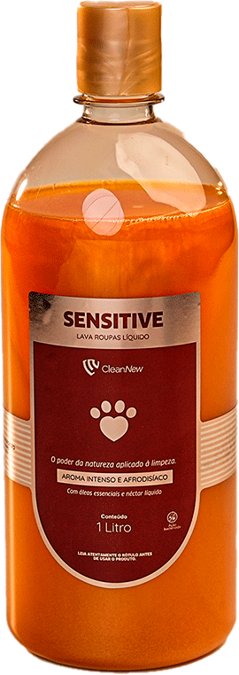 Lava Roupas Líquido CleanNew Ultra Concentrado Sensitive - 1 Litro