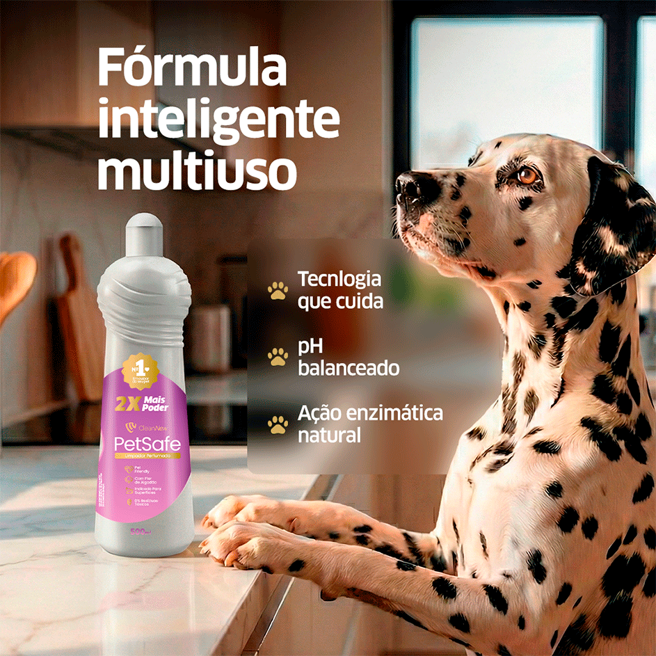 Limpador Multiuso CleanNew Petsafe Perfumado - 500 mL