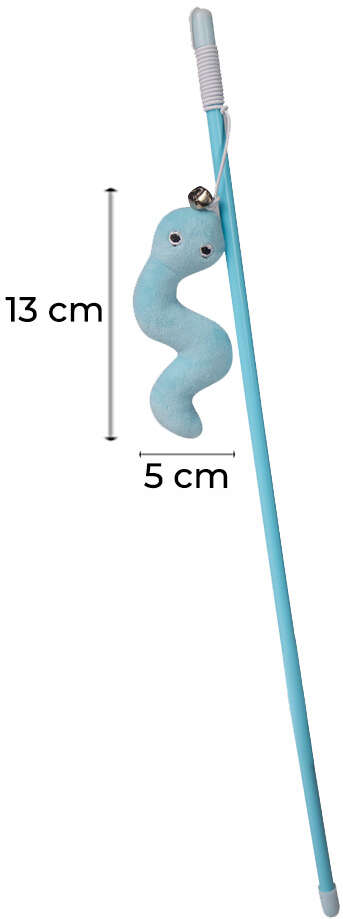 Brinquedo Fábrica Pet Varinha Isca para Gatos - Tam. Único