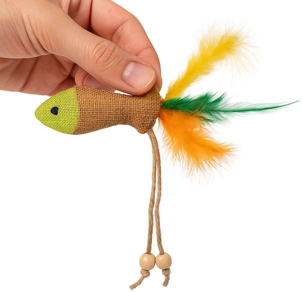 Brinquedo Interativo Fábrica Pet Little Fish para Gatos - Tam. Único