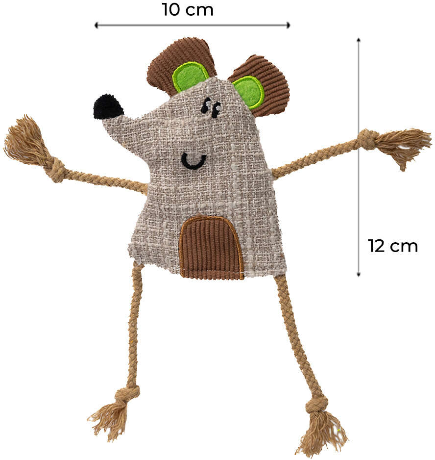 Brinquedo Interativo Fábrica Pet Ratinho Feliz para Gatos - Tam. Único