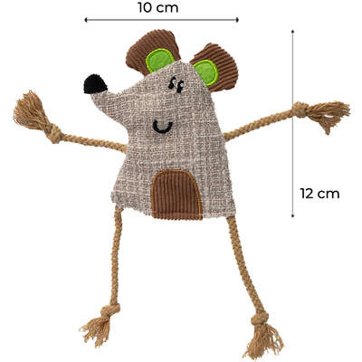 Brinquedo Interativo Fábrica Pet Ratinho Feliz para Gatos