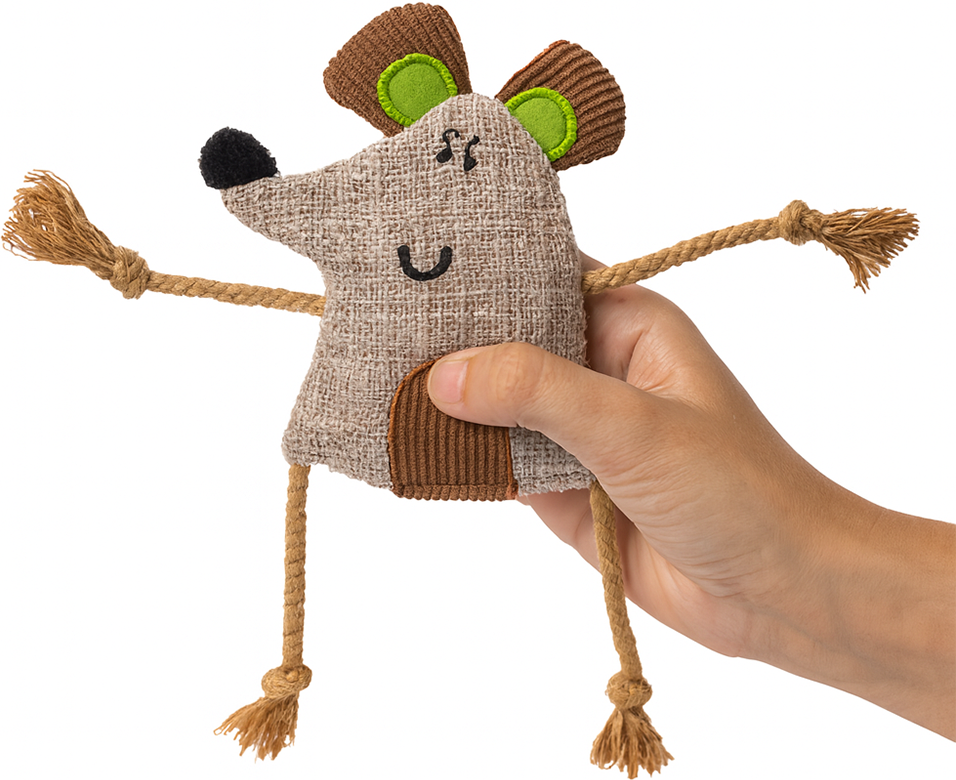 Brinquedo Interativo Fábrica Pet Ratinho Feliz para Gatos - Tam. Único