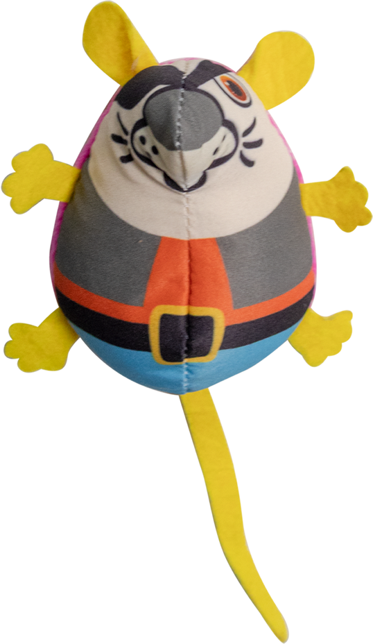 Brinquedo Interativo Fábrica Pet Ratinho Pirata para Gatos - Tam. Único