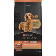 Ração Seca Pro Plan Hipoalergênico para Cães Raças Minis e Pequenas - 7,5Kg