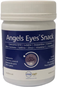 Suplemento Vitamínico Inovet Angels Eyes Snack para Cães e Gatos - 30 Tabletes