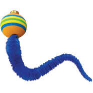 Brinquedo Interativo Savana Pet Bola com Guizo e Calda Azul para Gatos - Tam. Único