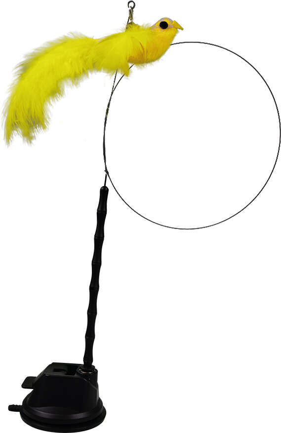 Brinquedo Interativo Savana Pet Vareta com Ventosa para Gatos - Tam. Único