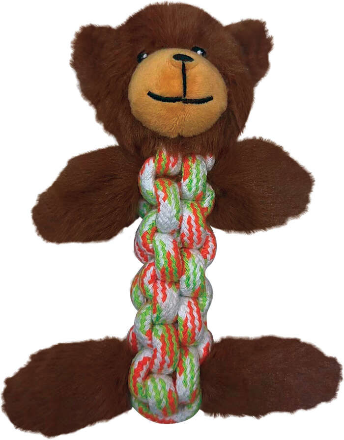 Brinquedo Pelúcia Savana Pet Cachorro com Corda para Cães - Tam. Único