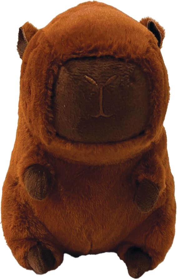 Brinquedo Pelúcia Savana Pet Capivara para Cães - Tam. Único