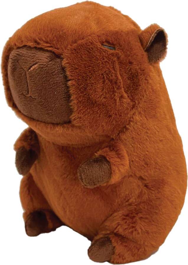 Brinquedo Pelúcia Savana Pet Capivara para Cães - Tam. Único