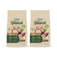 Ração Liva Natural Frango e Batata Doce para Cães Sênior de Raças Médias e Grandes - 10,1Kg (2 Unidades)