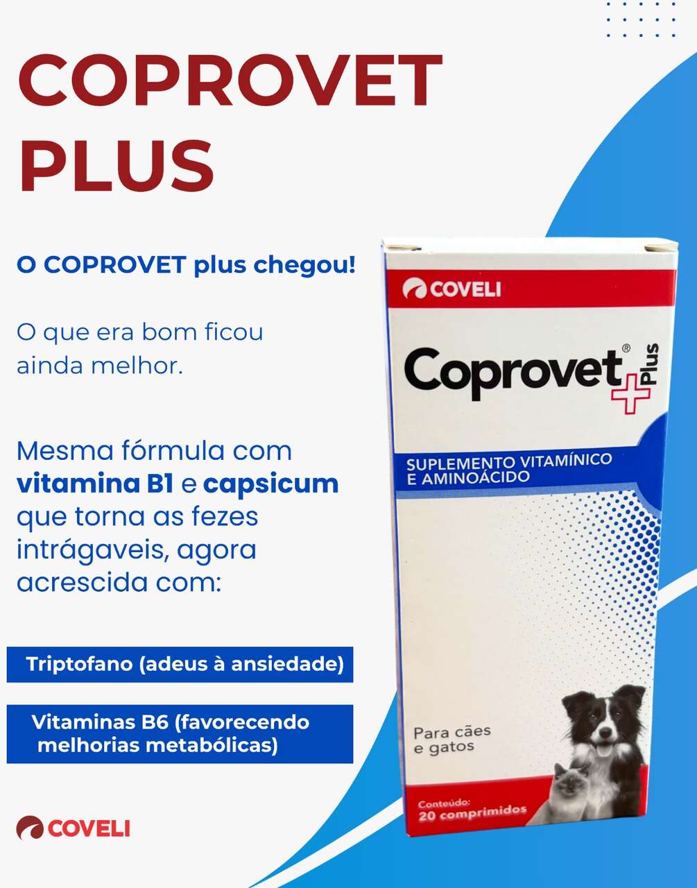 Coprovet - 20 Comprimidos