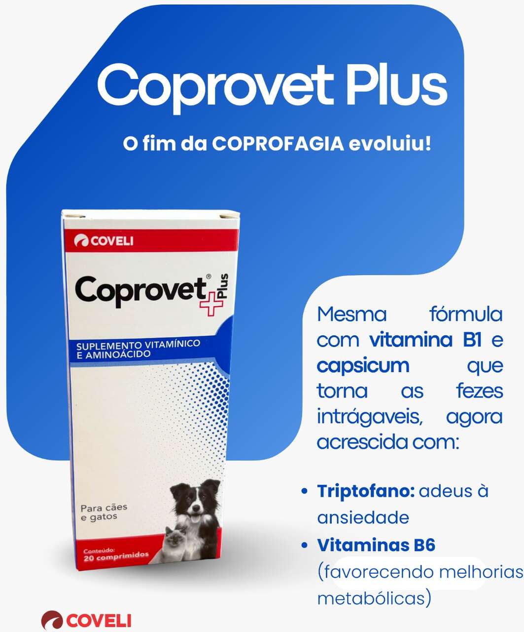 Coprovet - 20 Comprimidos