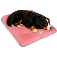 Almofada Pickorruchos Suede Rosa para Cães e Gatos - Tam. M