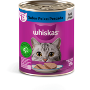 Ração Whiskas Lata Patê de Peixe - 290 g