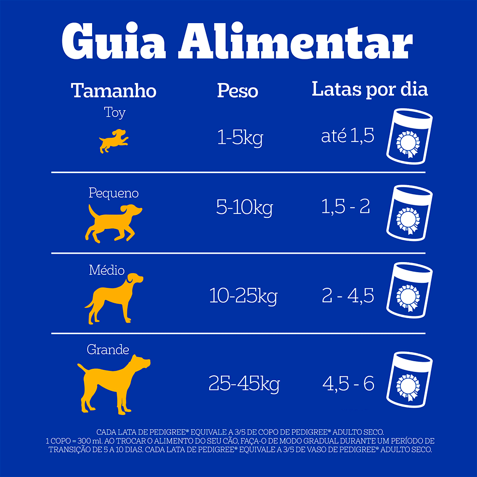 Ração Pedigree Lata Patê de Frango para Cães Adultos - 280 g