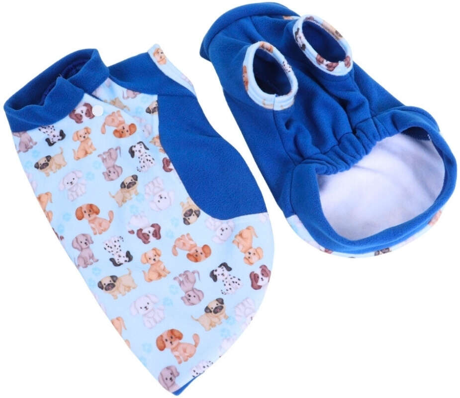 Moletom Pickorruchos Soft Print Azul - Tam. 02