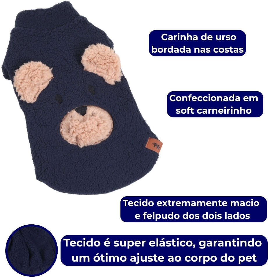 Moletom Pickorruchos Teddy Marinho - Tam. 02