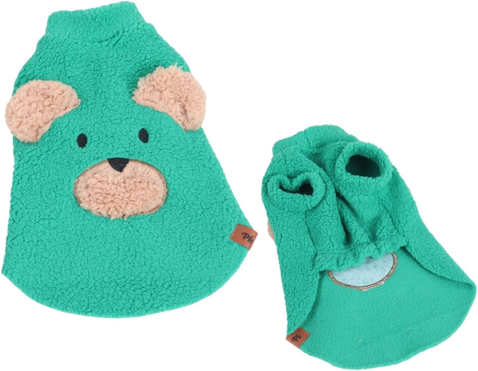 Moletom Pickorruchos Teddy Menta - Tam. 03