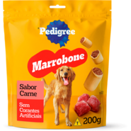 Biscoito Pedigree Marrobone para Cães Adultos Sabor Carne - 200g