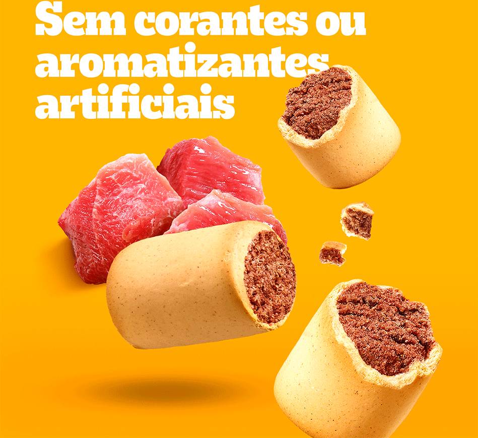 Biscoito Pedigree Marrobone para Cães Adultos Sabor Carne - 500g