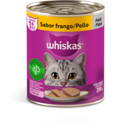 Ração Whiskas Lata Patê de Frango - 290 g