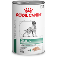 Ração Úmida Royal Canin Veterinary Diabetic Glycobalance Low Carbohydrate para Cães Adultos - 410 g