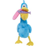 Brinquedo Pelúcia Qmonster Pelicana Dada Azul para Cães - Tam. Único