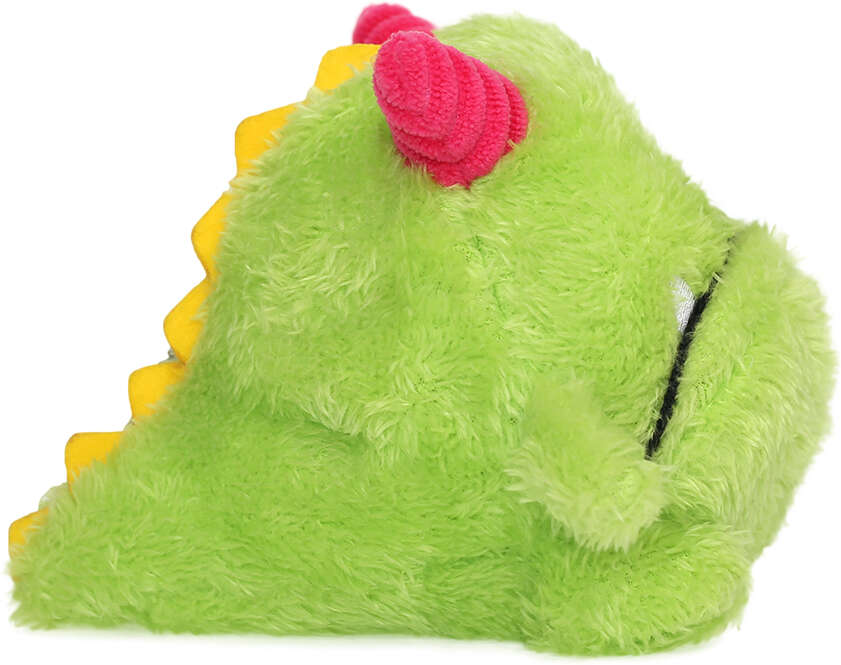 Brinquedo Pelúcia Qmonster Monstro com Bola Espinhosa Verde para Cães - Tam. Único