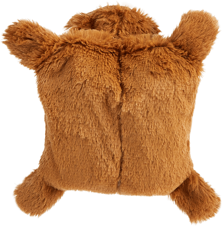 Brinquedo Pelúcia Fofos Macaco Puppy Marrom para Cães - Tam. Único