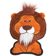 Brinquedo Pelúcia Fofos Leão Safari Marrom para Cães - Tam. Único