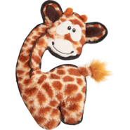 Brinquedo Pelúcia Fofos Girafa Safari Marrom para Cães - Tam. Único