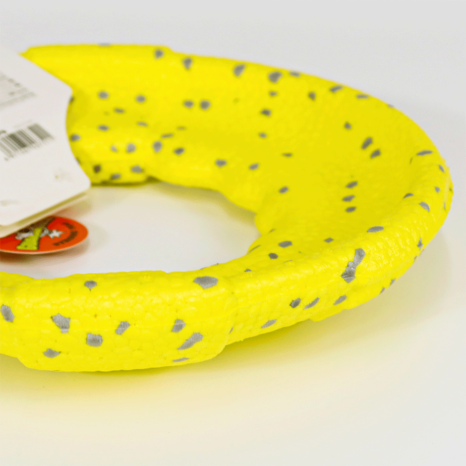 Brinquedo Interativo Fofos Flyer Amarelo para Cães - Tam. Único