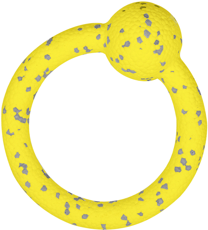 Brinquedo Interativo Fofos Puller Amarelo para Cães - Tam. Único