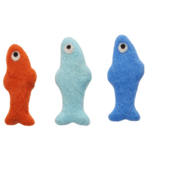 Kit Brinquedo Interativo Fofos Sardinha Sortidas para Gatos - Tam. Único