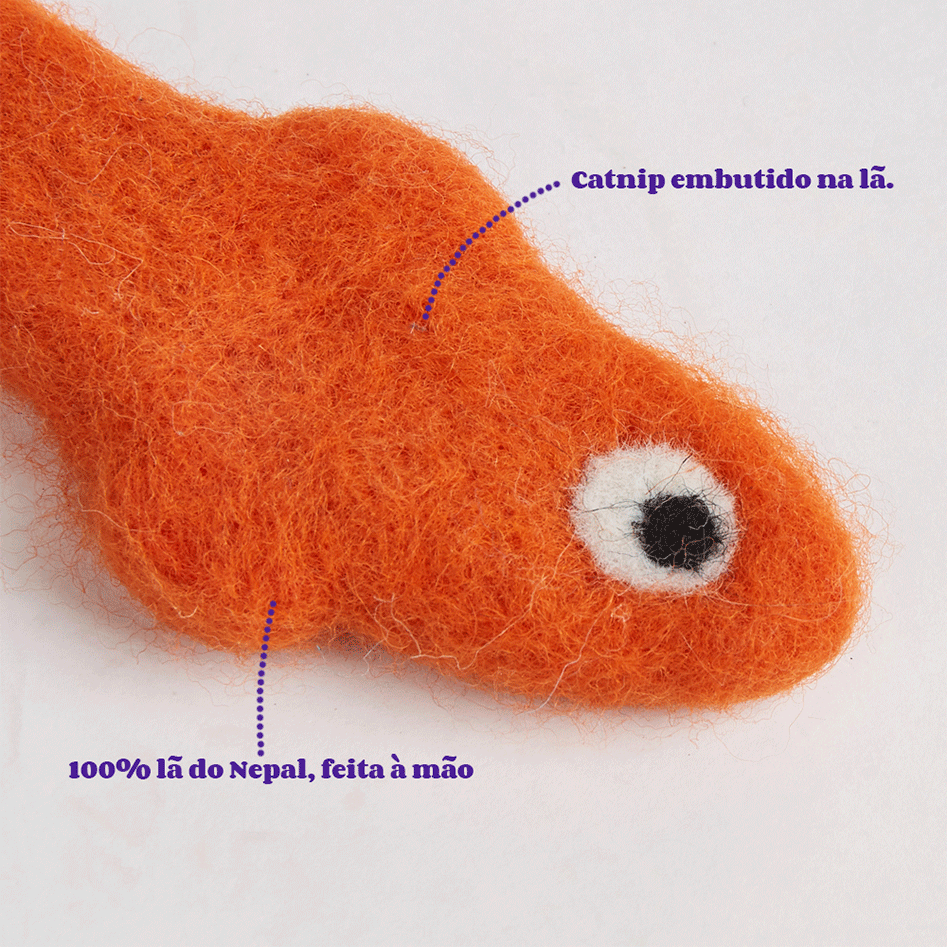 Kit Brinquedo Interativo Fofos Sardinha Sortidas para Gatos - Tam. Único